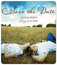 "Dream" Save the Date Magnet